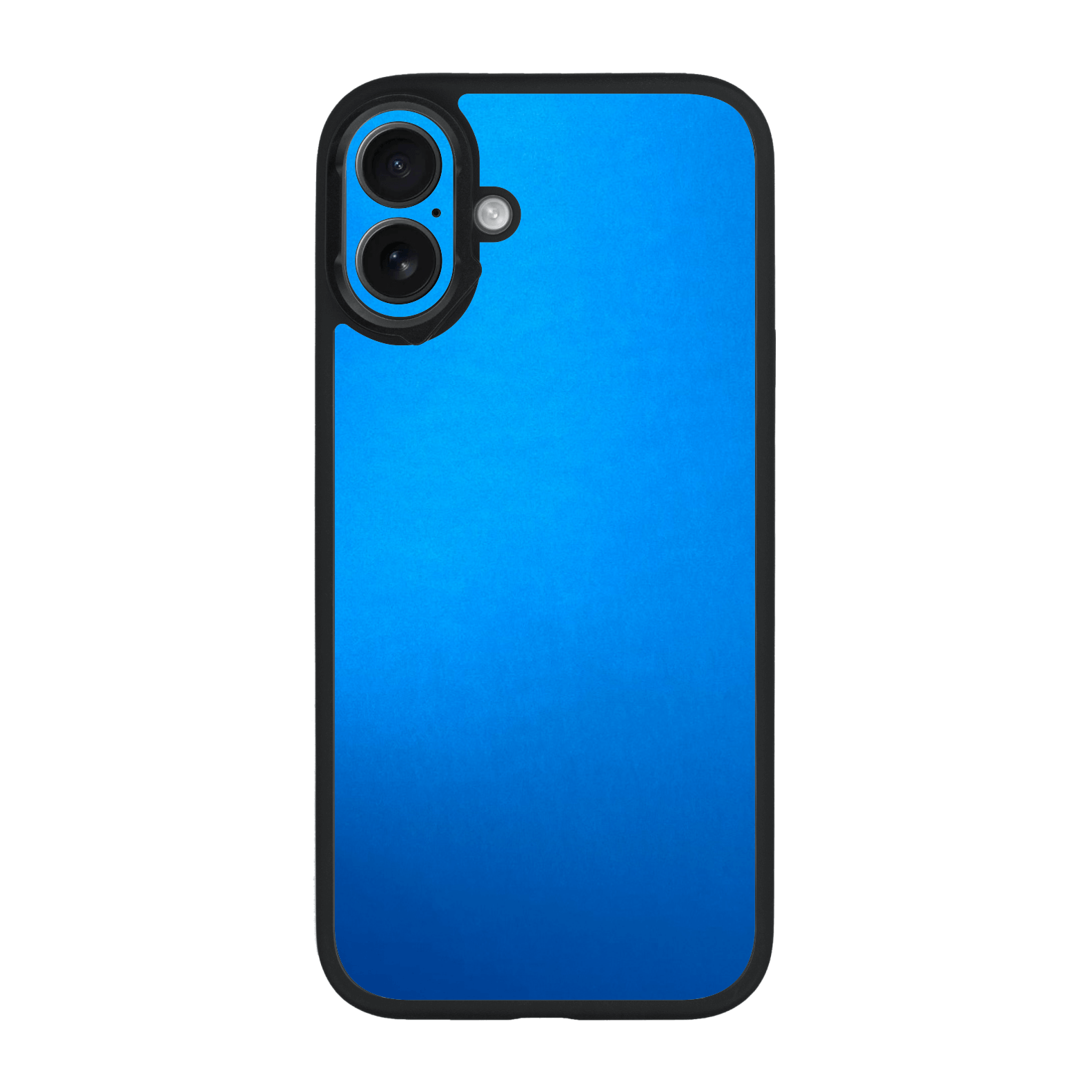 iPhone 16 Plus Qcaze Satin Blue Metallic Matt Matte Case by QSKINZ | qskinz.com
