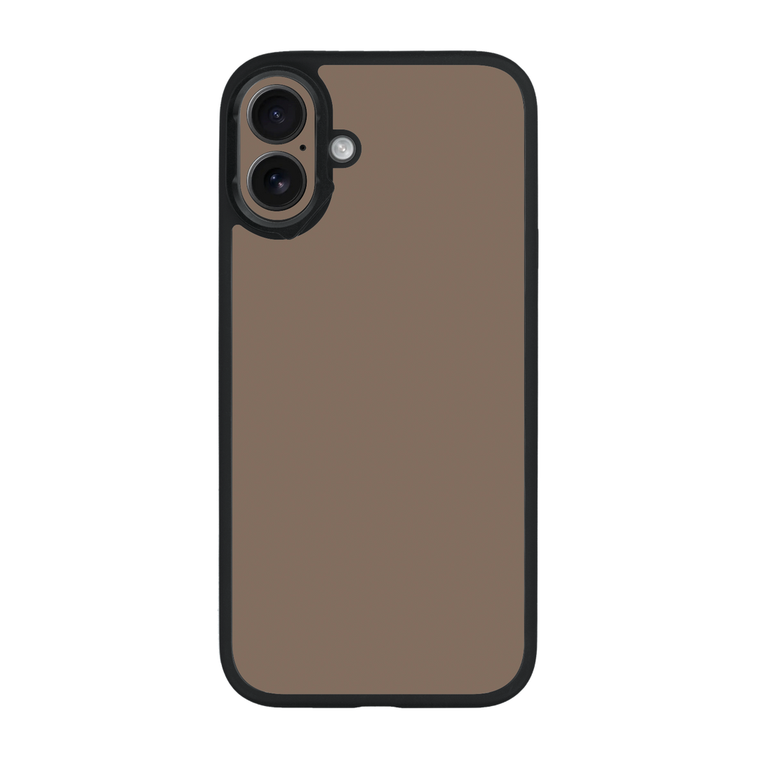 iPhone 16 Plus Qcaze Soft-Touch Matte StealthMatte Mocha Taupe Neutral Case by QSKINZ | qskinz.com