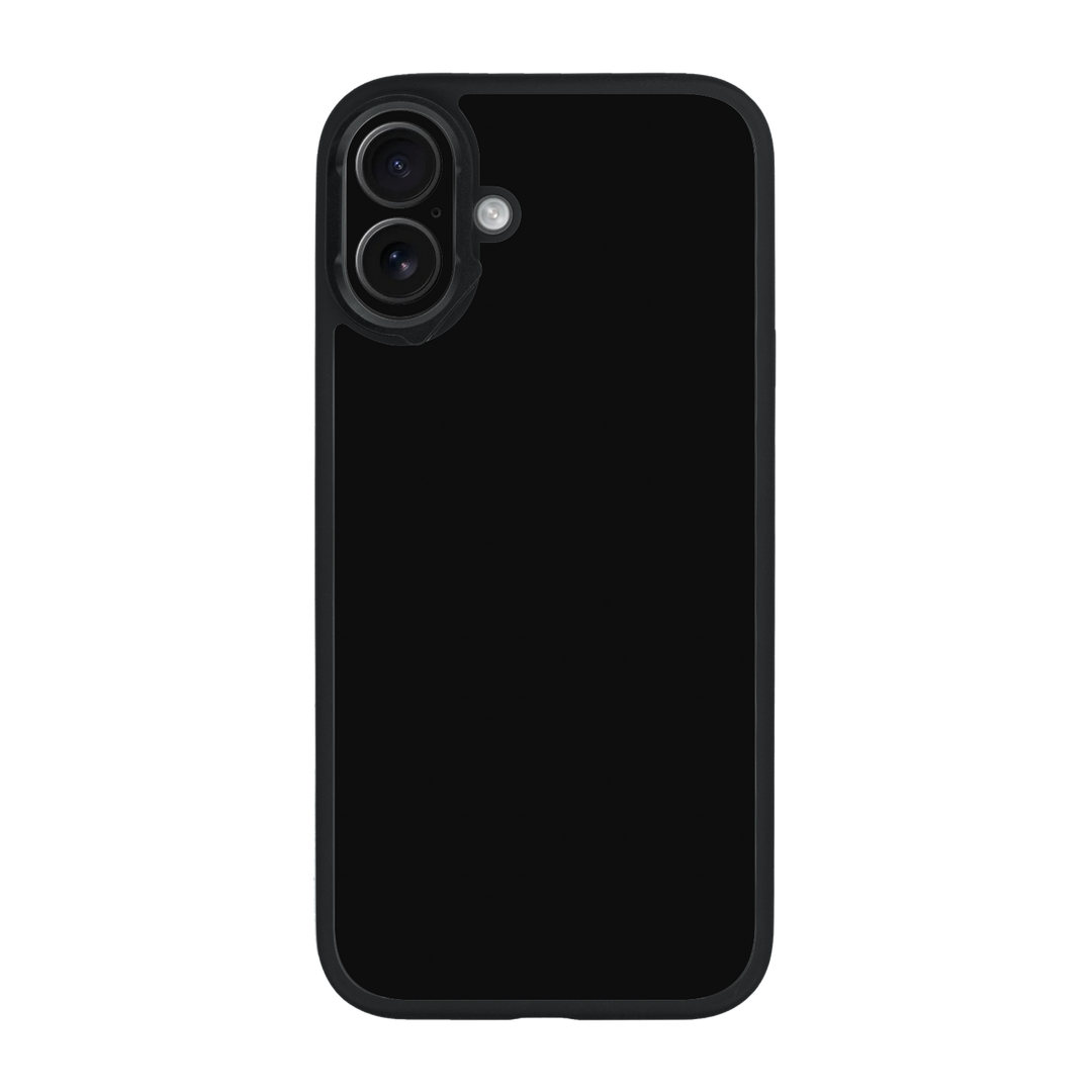 iPhone 16 Plus Qcaze Soft-Touch Matte StealthMatte Phantom Black Case by QSKINZ | qskinz.com
