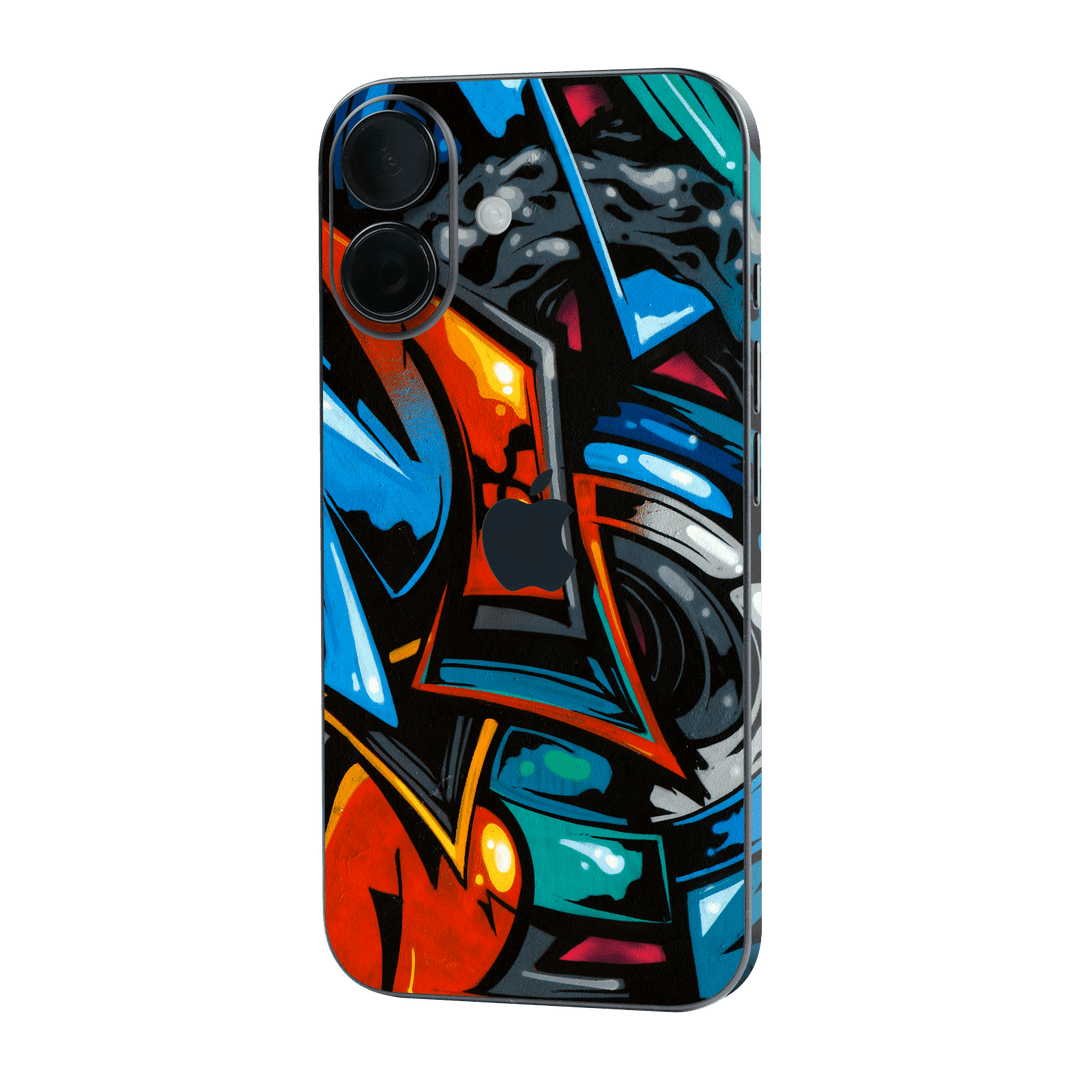 iPhone 16 Print Printed Custom SIGNATURE Street Art Graffiti Skin, Wrap, Decal, Protector, Cover by QSKINZ | qskinz.com