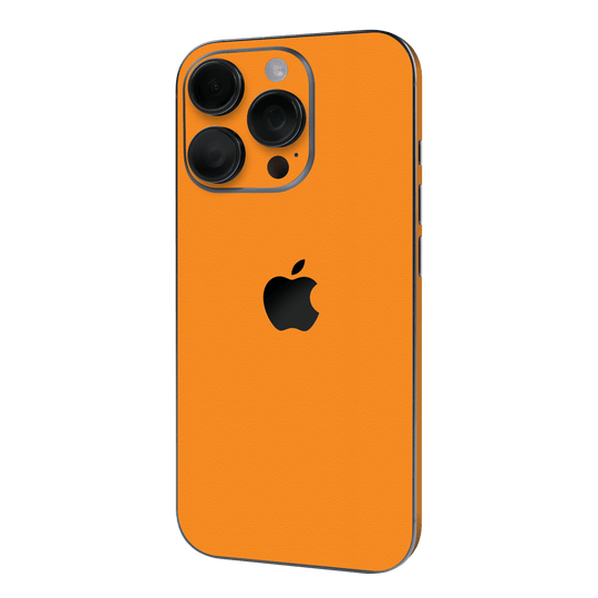 iPhone 16 Pro MAX Luxuria Sunrise Orange Matt 3D Textured Skin Wrap Sticker Decal Cover Protector QSKINZ | qskinz.com