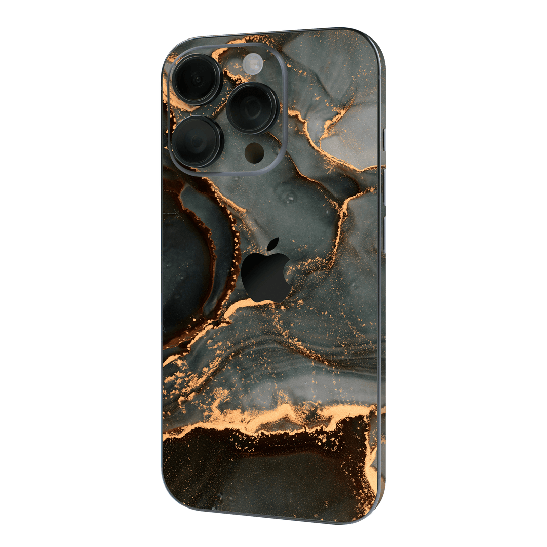iPhone 16 Pro MAX Print Printed Custom SIGNATURE AGATE GEODE Deep Forest Skin, Wrap, Decal, Protector, Cover QSKINZ | qskinz.com