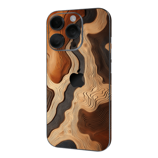 iPhone 16 Pro MAX Print Printed Custom SIGNATURE Dune Écru Neutral Earth Colours Skin Wrap Sticker Decal Cover Protector by QSKINZ | QSKINZ.COM