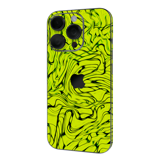 iPhone 16 Pro MAX Print Printed Custom SIGNATURE Hypnotic Green Electric Jade Skin Wrap Sticker Decal Cover Protector by QSKINZ | QSKINZ.COM