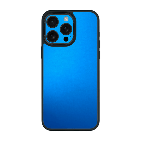 iPhone 16 Pro MAX Qaze Satin Blue Metallic Matt Matte Case by QSKINZ | qskinz.com