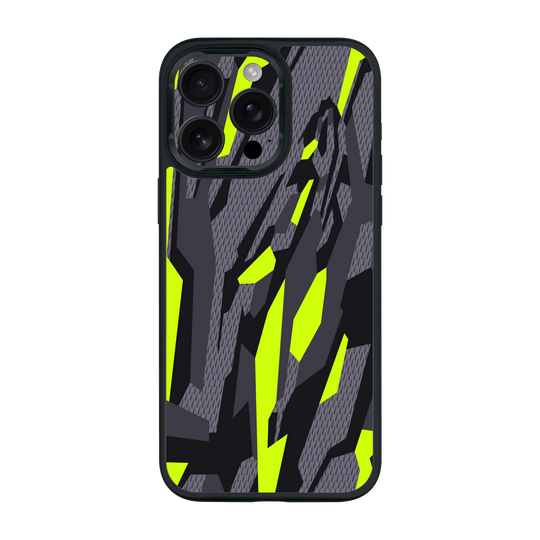 iPhone 16 Pro MAX Qcaze Print Printed Custom SIGNATURE Abstract Green Camouflage Case by QSKINZ | qskinz.com
