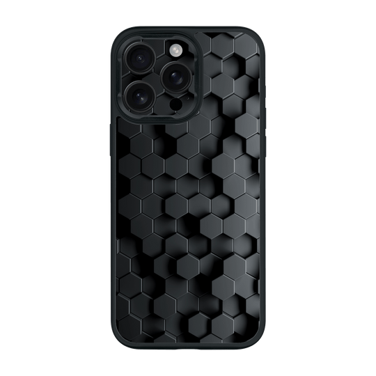 iPhone 16 Pro MAX Qcaze Print Printed Custom SIGNATURE Hexagonal Reaction Case by QSKINZ | qskinz.com