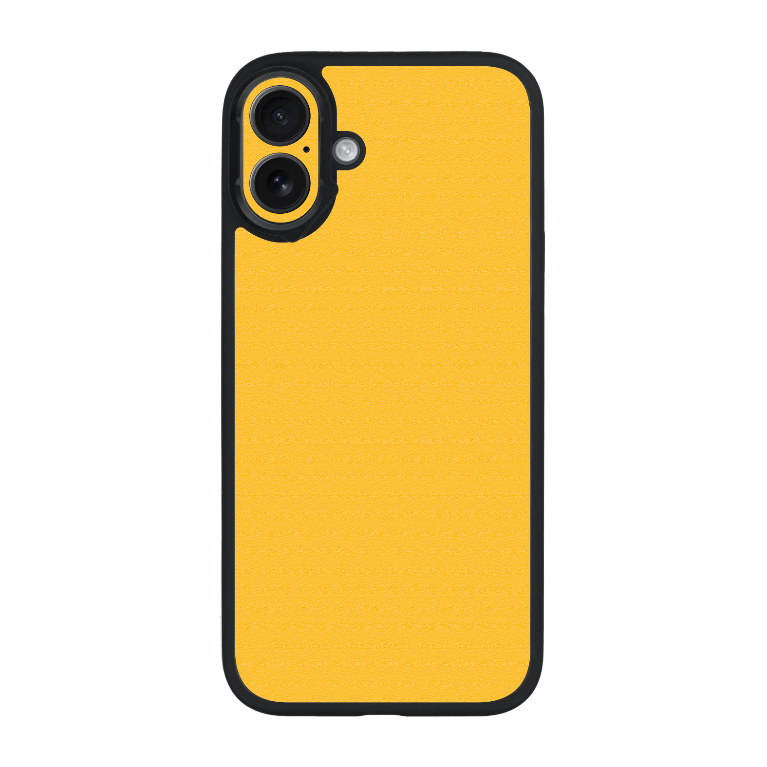 iPhone 16 Qcaze Luxuria Tuscany Yellow Matt 3D Textured Case by QSKINZ | qskinz.com