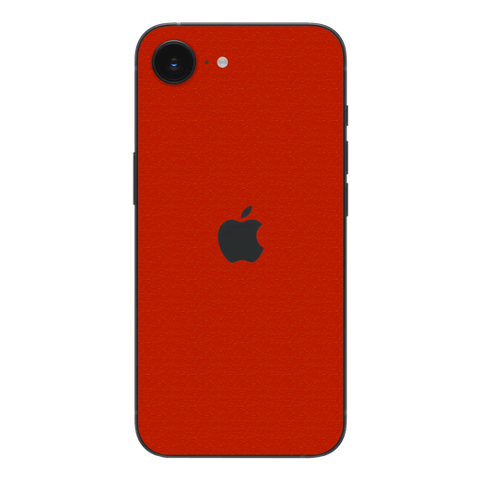 iPhone 16e Luxuria Red Cherry Juice Matt 3D Textured Skin Wrap Sticker Decal Cover Protector by QSKINZ | qskinz.com