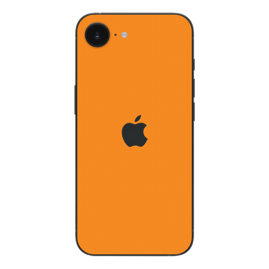 iPhone 16e Luxuria Sunrise Orange Matt 3D Textured Skin Wrap Sticker Decal Cover Protector by QSKINZ | qskinz.com