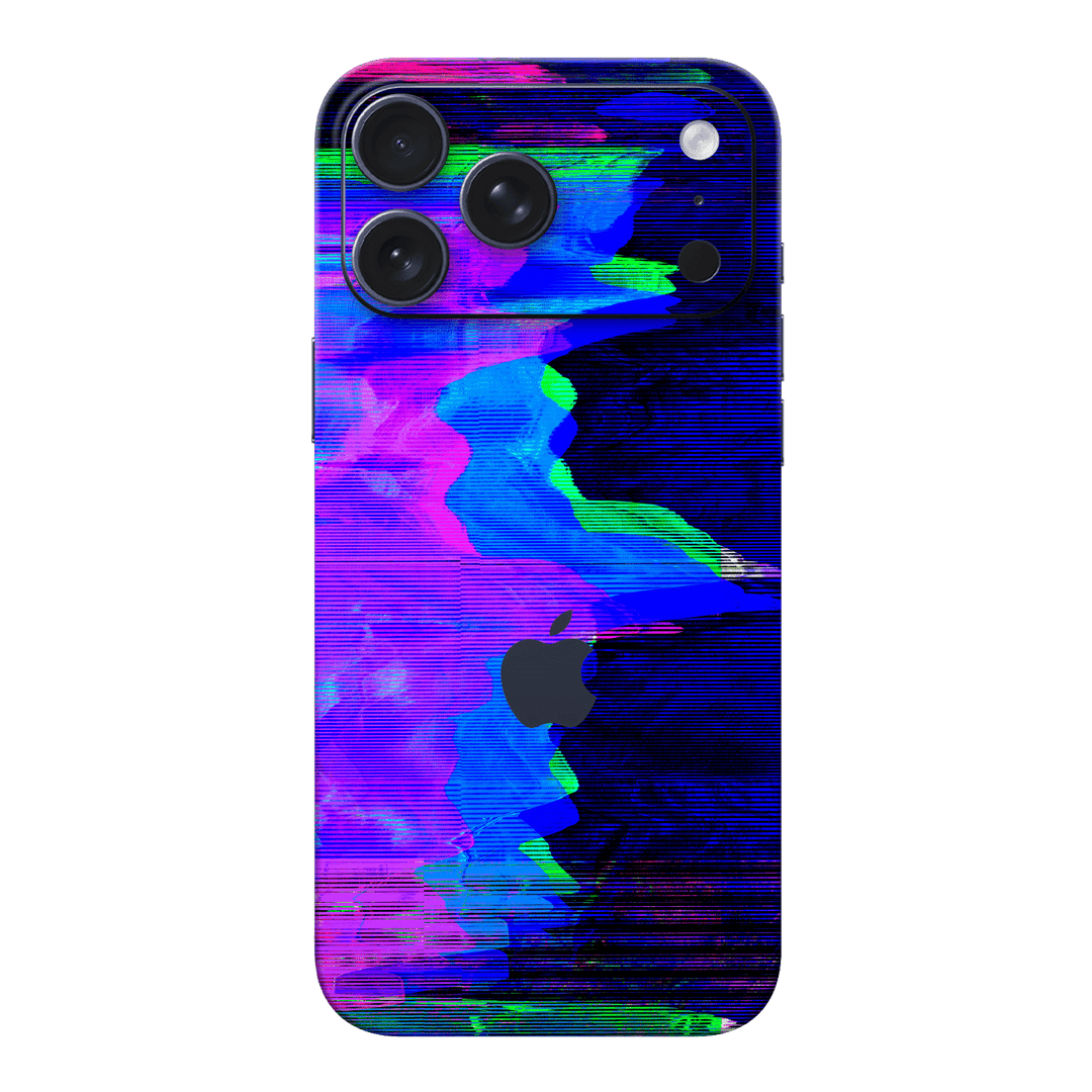iPhone 17 PRO Custom Printed SIGNATURE “Andromeda” Blue Purple Wave Skin Wrap Sticker Decal Cover Protector by QSKINZ | QSKINZ.COM