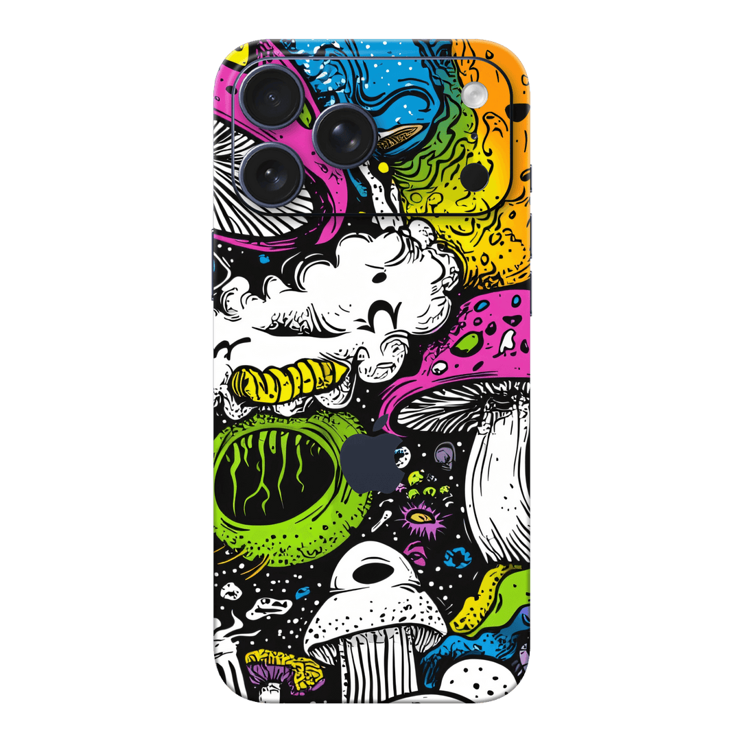 iPhone 17 PRO Custom Printed SIGNATURE “Cartoon Bloom” Art Painting Skin Wrap Sticker Decal Cover Protector by QSKINZ | QSKINZ.COM
