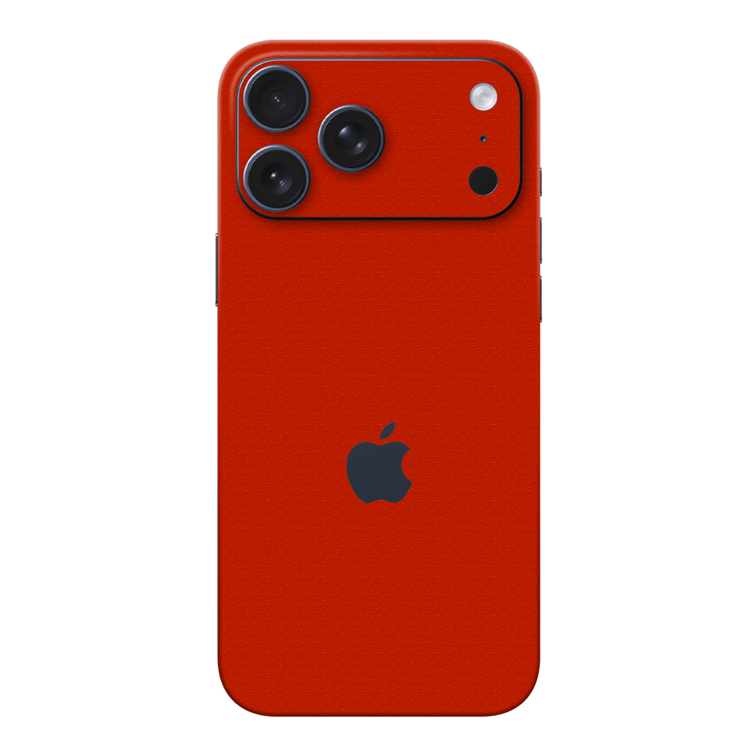 iPhone 17 PRO Luxuria Red Cherry Juice Matt 3D Textured Skin Wrap Sticker Decal Cover Protector by QSKINZ | qskinz.com