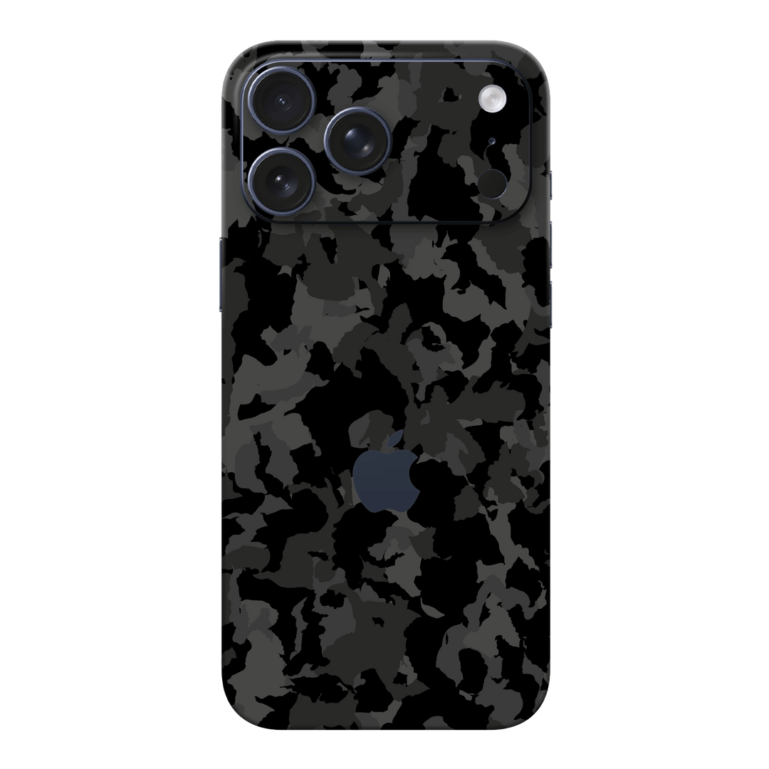 iPhone 17 PRO Print Printed Custom SIGNATURE Camouflage Camo DARK SLATE Skin Wrap Sticker Decal Cover Protector by QSKINZ | qskinz.com