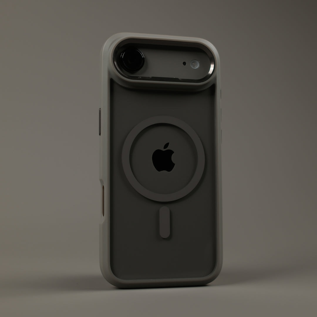 iPhone Air Qcaze DUO MystiQ Grey Skin and Case Set