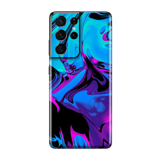 Samsung Galaxy S21 ULTRA Print Printed Custom SIGNATURE Rainy Night in Bangkok Skin Wrap Sticker Decal Cover Protector by EasySkinz | EasySkinz.com