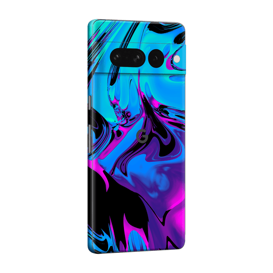 Google Pixel 7 PRO (2022) Print Printed Custom Signature Rainy Night in Bangkok Skin Wrap Sticker Decal Cover Protector by EasySkinz | EasySkinz.com