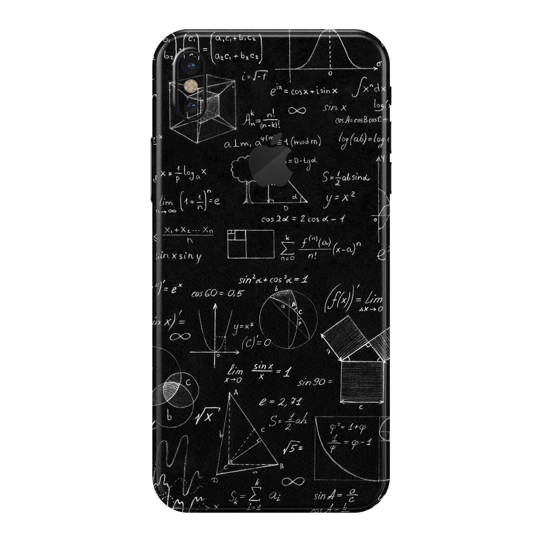 iPhone XS MAX Print Printed Custom SIGNATURE Science Printed Skin Wrap Decal Protector by EasySkinz | EasySkinz.com