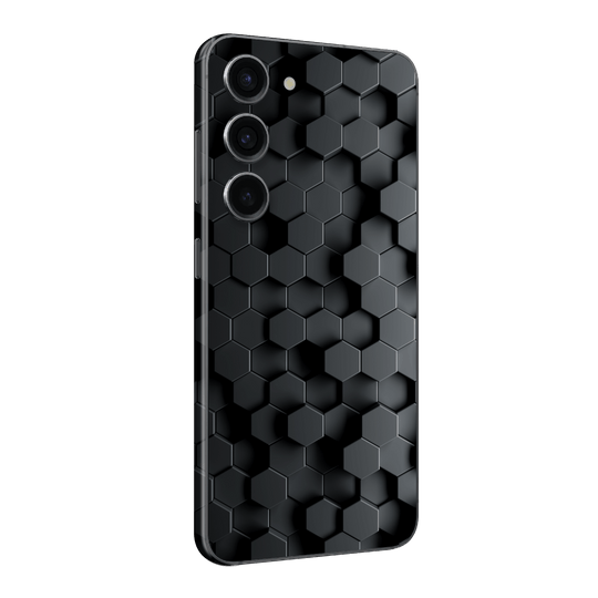 Samsung Galaxy S23 Print Printed Custom SIGNATURE Hexagonal Reaction Skin Wrap Sticker Decal Cover Protector by EasySkinz | EasySkinz.com