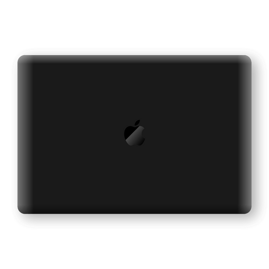 MacBook Pro 13" (2020) JET BLACK Glossy Gloss Finish Skin, Decal, Wrap, Protector, Cover by EasySkinz | EasySkinz.com