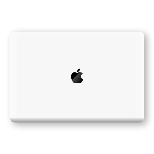 MacBook Air 13" (2020) JET WHITE Glossy Gloss Finish Skin, Decal, Wrap, Protector, Cover by EasySkinz | EasySkinz.com