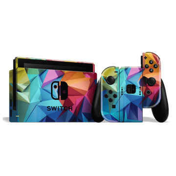 Nintendo SWITCH SIGNATURE ABSTRACT Geometry Skin
