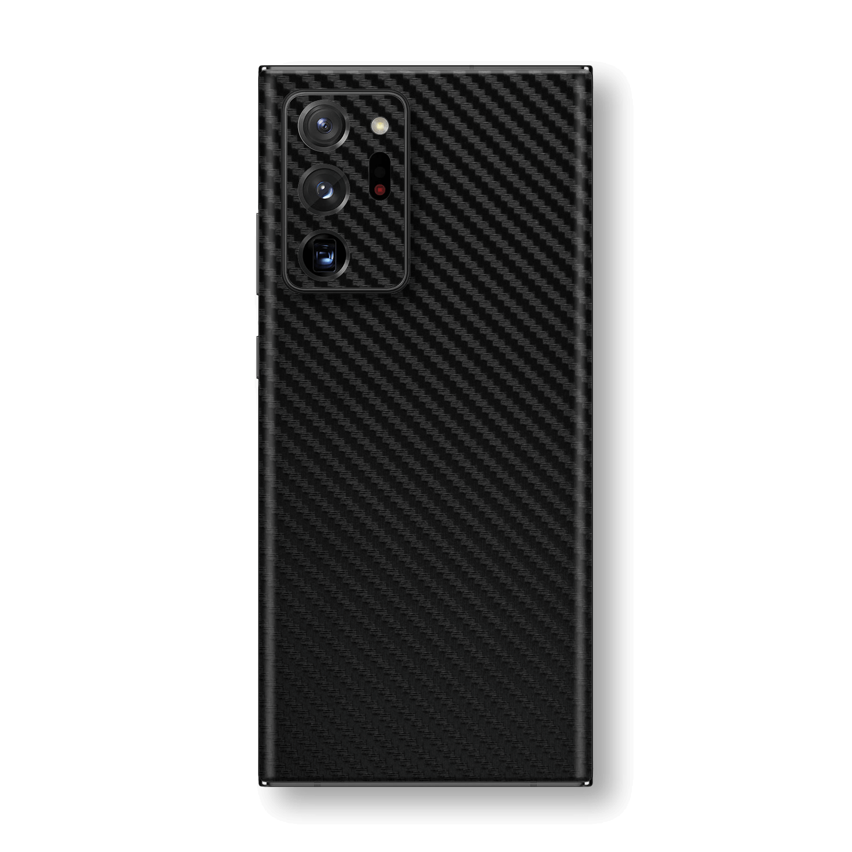 Samsung Galaxy NOTE 20 ULTRA 3D Textured Black Carbon Fibre Fiber Skin Wrap Sticker Decal Cover Protector by EasySkinz