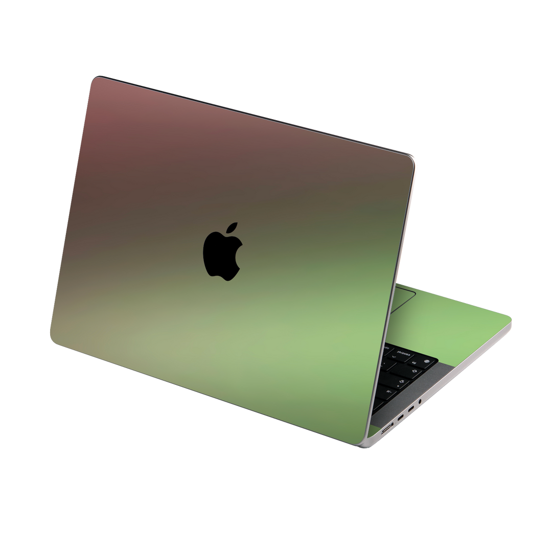 Apple MacBook PRO 14" (2021/2023) Chameleon Avocado Colour-changing Skin Wrap Sticker Decal Cover Protector by EasySkinz | EasySkinz.com