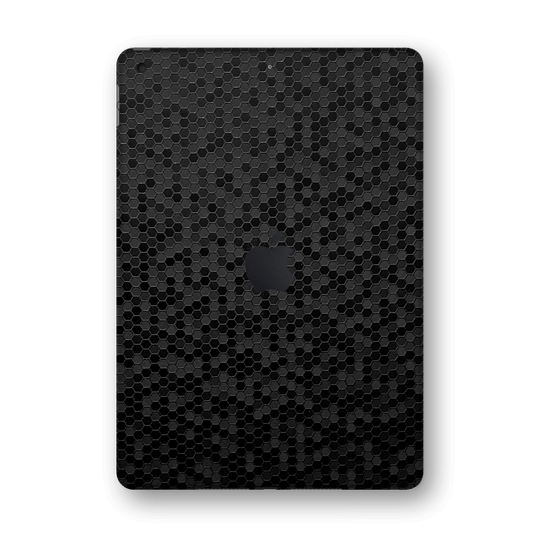 iPad 10.2" (8th Gen, 2020) Black Honeycomb 3D Textured Skin Wrap Sticker Decal Cover Protector by EasySkinz