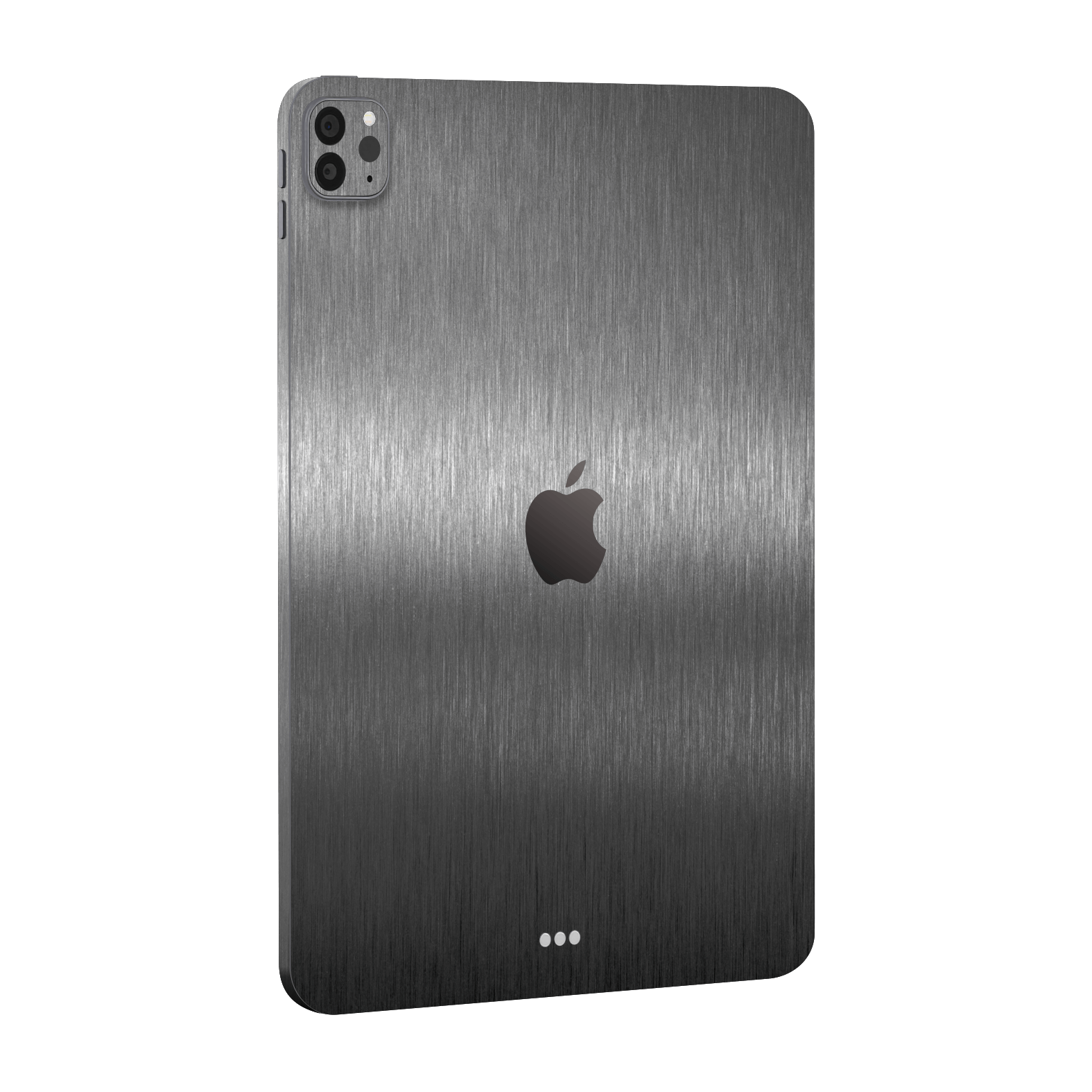 iPad PRO 12.9” (M2, 2022) Brushed Metal Titanium Metallic Skin Wrap Sticker Decal Cover Protector by EasySkinz | EasySkinz.com