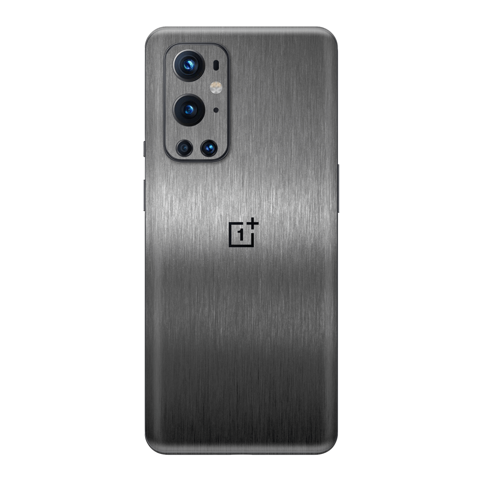 OnePlus 9 PRO Brushed Metal Titanium Metallic Skin Wrap Sticker Decal Cover Protector by EasySkinz | EasySkinz.com