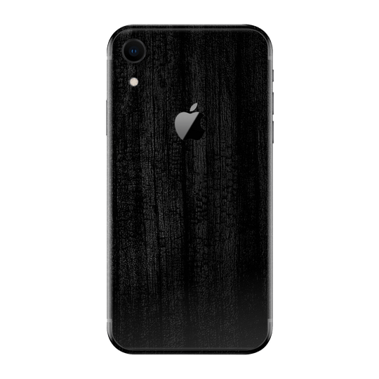 iPhone XR Black CHARCOAL 3D Textured Skin Wrap Sticker Decal Cover Protector by EasySkinz