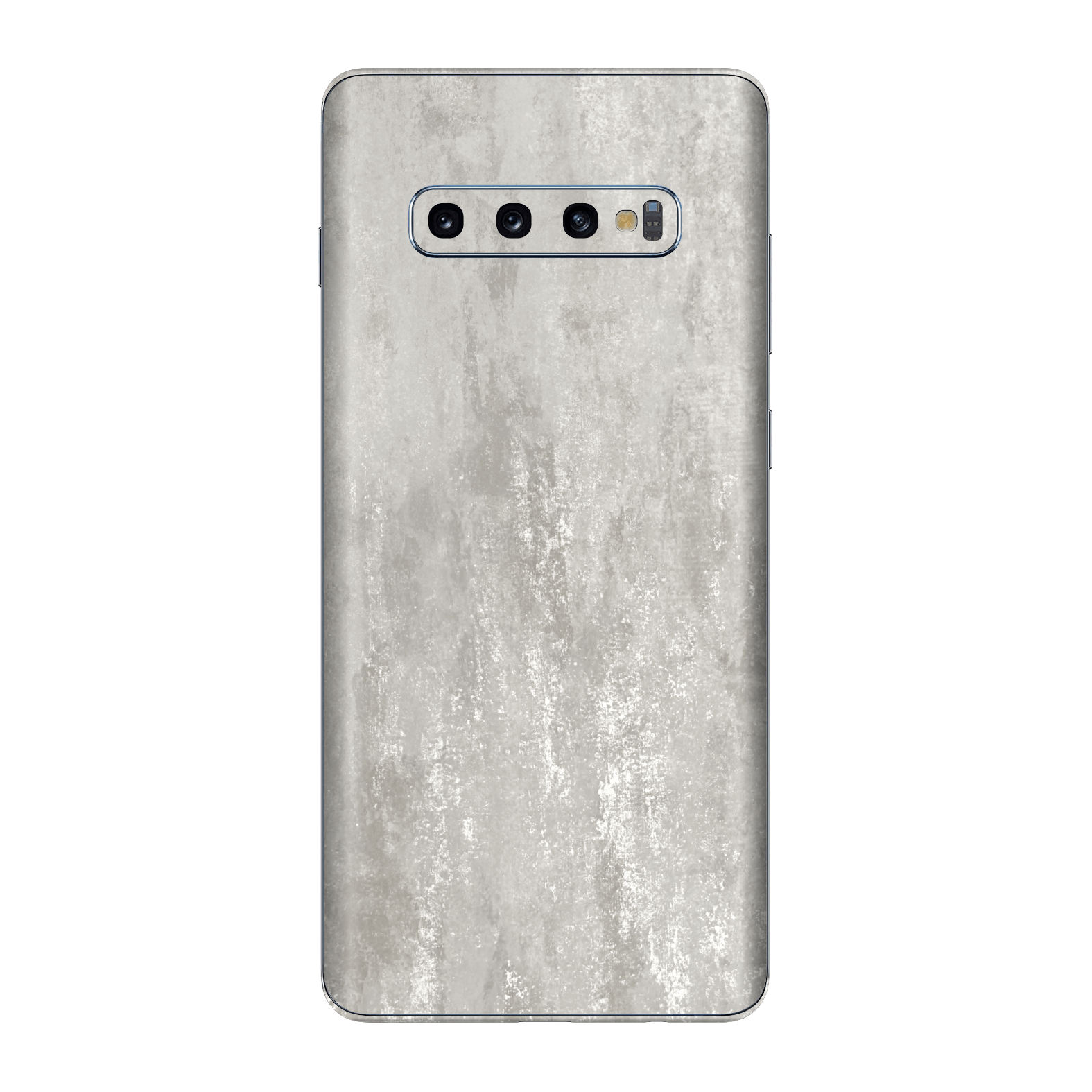 Samsung Galaxy S10+ PLUS Luxuria Silver Stone Skin Wrap Sticker Decal Cover Protector by EasySkinz | EasySkinz.com