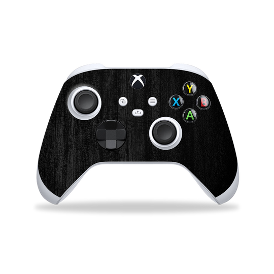 XBOX Series S CONTROLLER Skin - Luxuria Black Charcoal 3D Textured Skin Wrap Decal Cover Protector by EasySkinz | EasySkinz.com