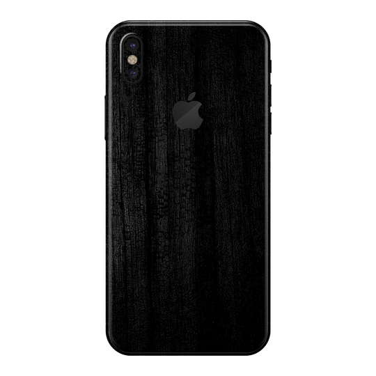 iPhone XS Black CHARCOAL 3D Textured Skin Wrap Sticker Decal Cover Protector by EasySkinz