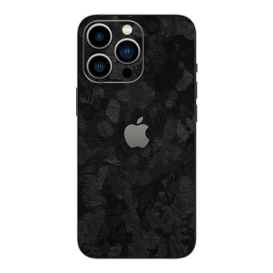 iPhone 14 PRO LUXURIA FORGED CARBON Fibre 3D Textured Skin - Premium Protective Skin Wrap Sticker Decal Cover by QSKINZ | Qskinz.com