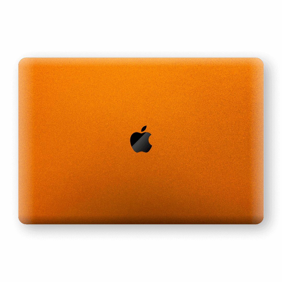 MacBook Air 13" (2020) Fiery Orange Tuning Metallic Skin, Wrap, Decal, Protector, Cover by EasySkinz | EasySkinz.com