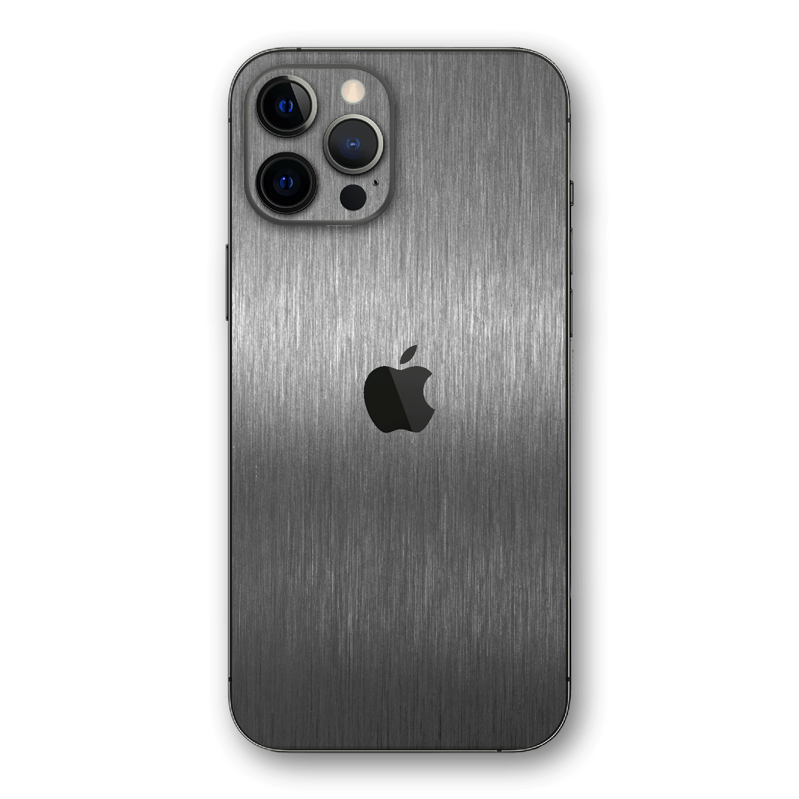 iPhone 12 PRO BRUSHED TITANIUM Metallic Skin - Premium Protective Skin Wrap Sticker Decal Cover by QSKINZ | Qskinz.com