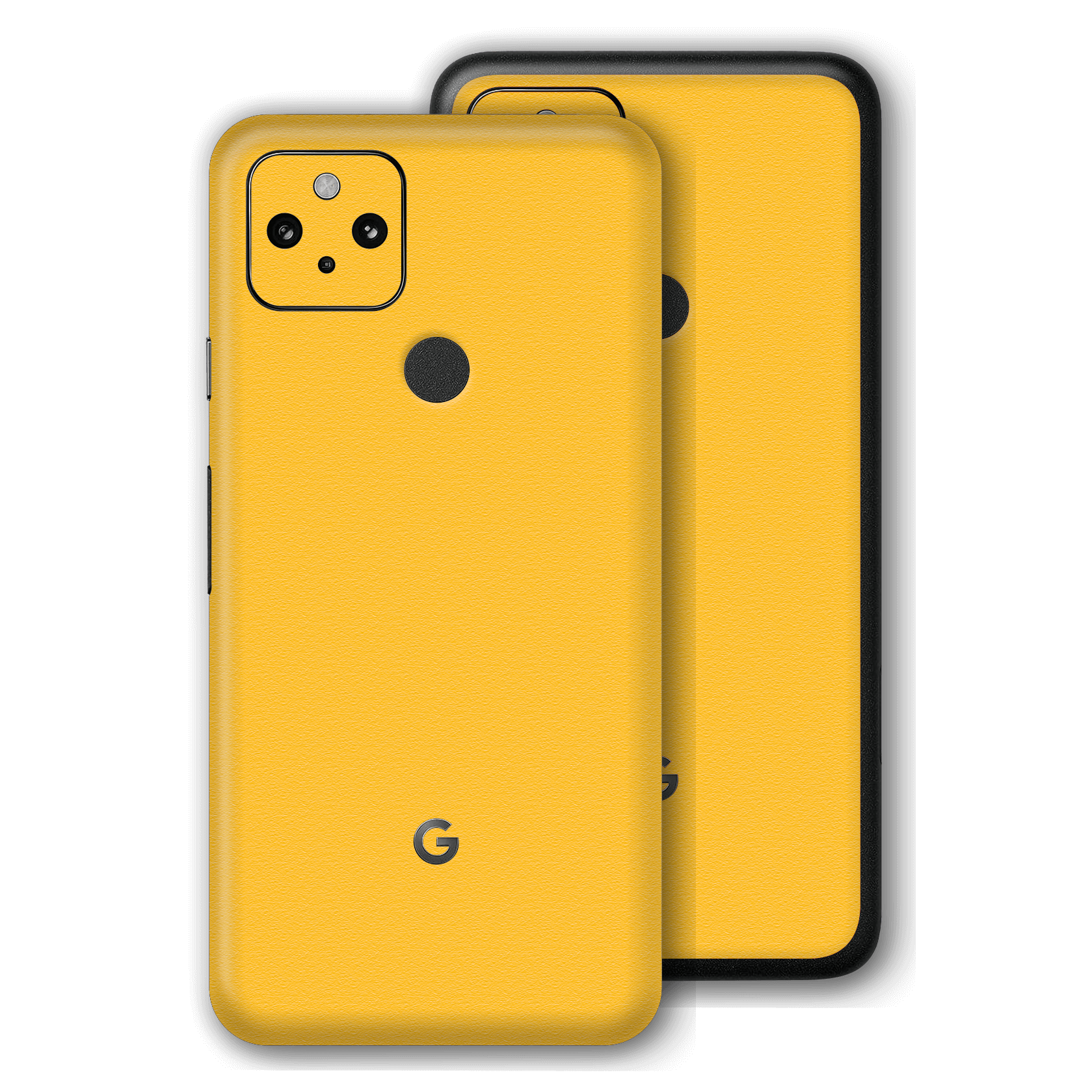 Google Pixel 5 Luxuria Tuscany Yellow 3D Textured Skin Wrap Sticker Decal Cover Protector by EasySkinz