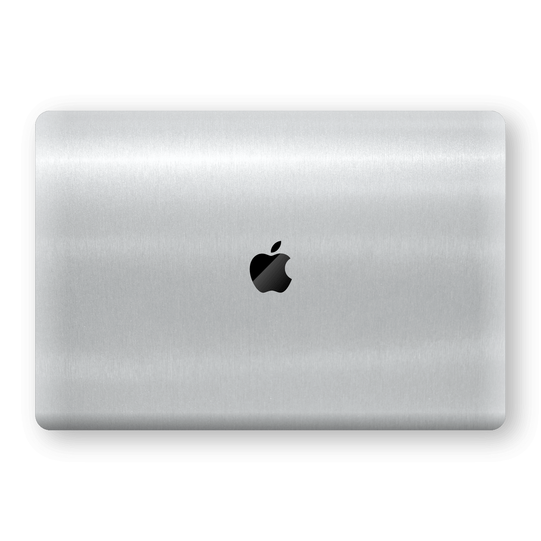 MacBook Pro 13" Brushed Metal Aluminium Metallic Skin, Wrap, Decal, Protector, Cover by EasySkinz | EasySkinz.com