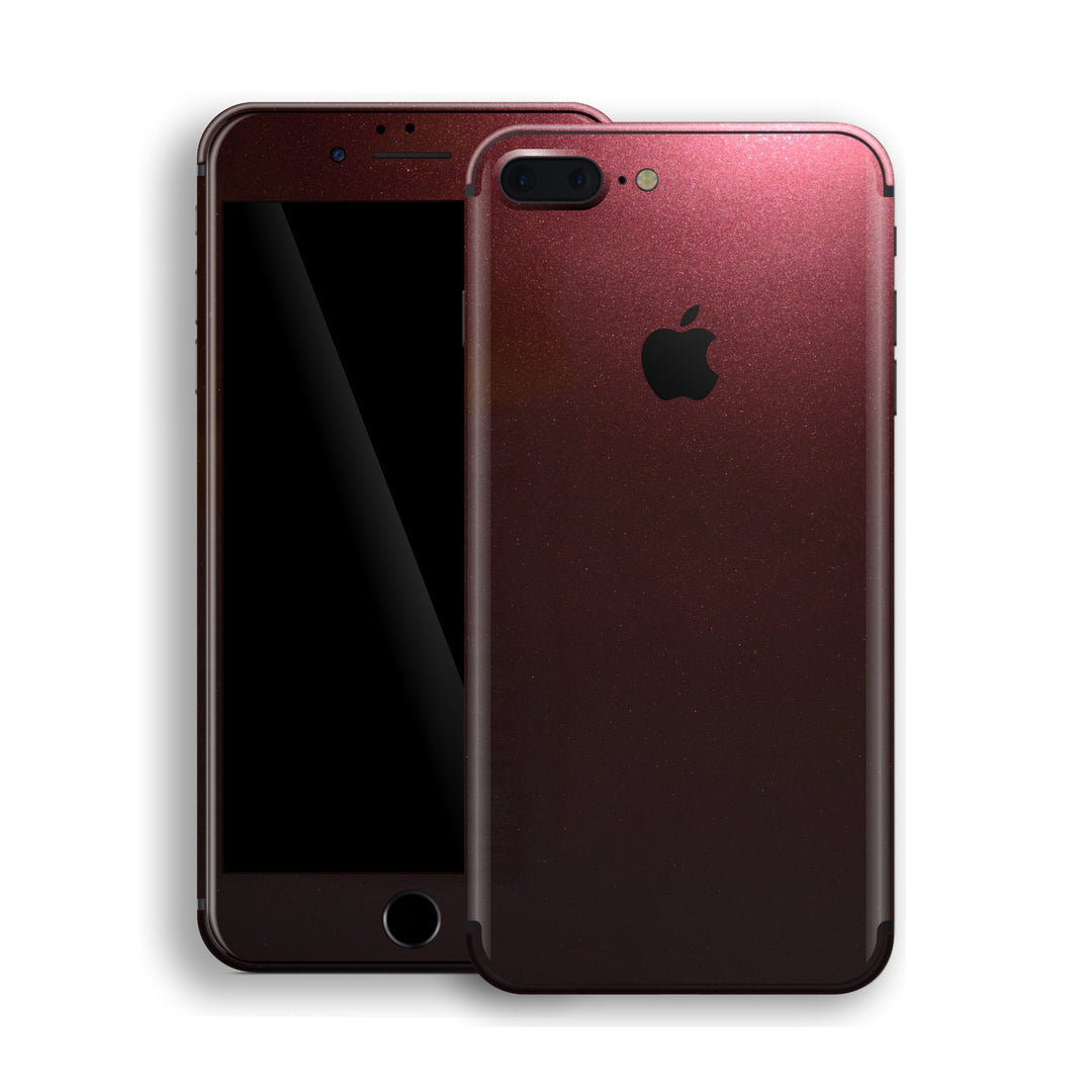 iPhone 8 Plus Black Rose Glossy Metallic Skin, Decal, Wrap, Protector, Cover by EasySkinz | EasySkinz.com