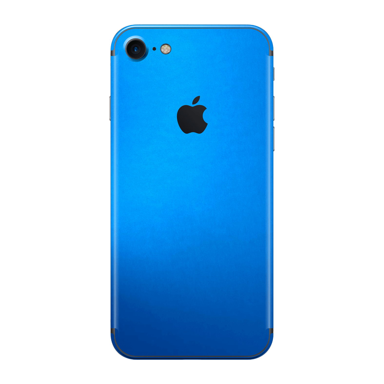 iPhone SE (20/22) Satin Blue Metallic Matt Matte Skin Wrap Sticker Decal Cover Protector by EasySkinz | EasySkinz.com