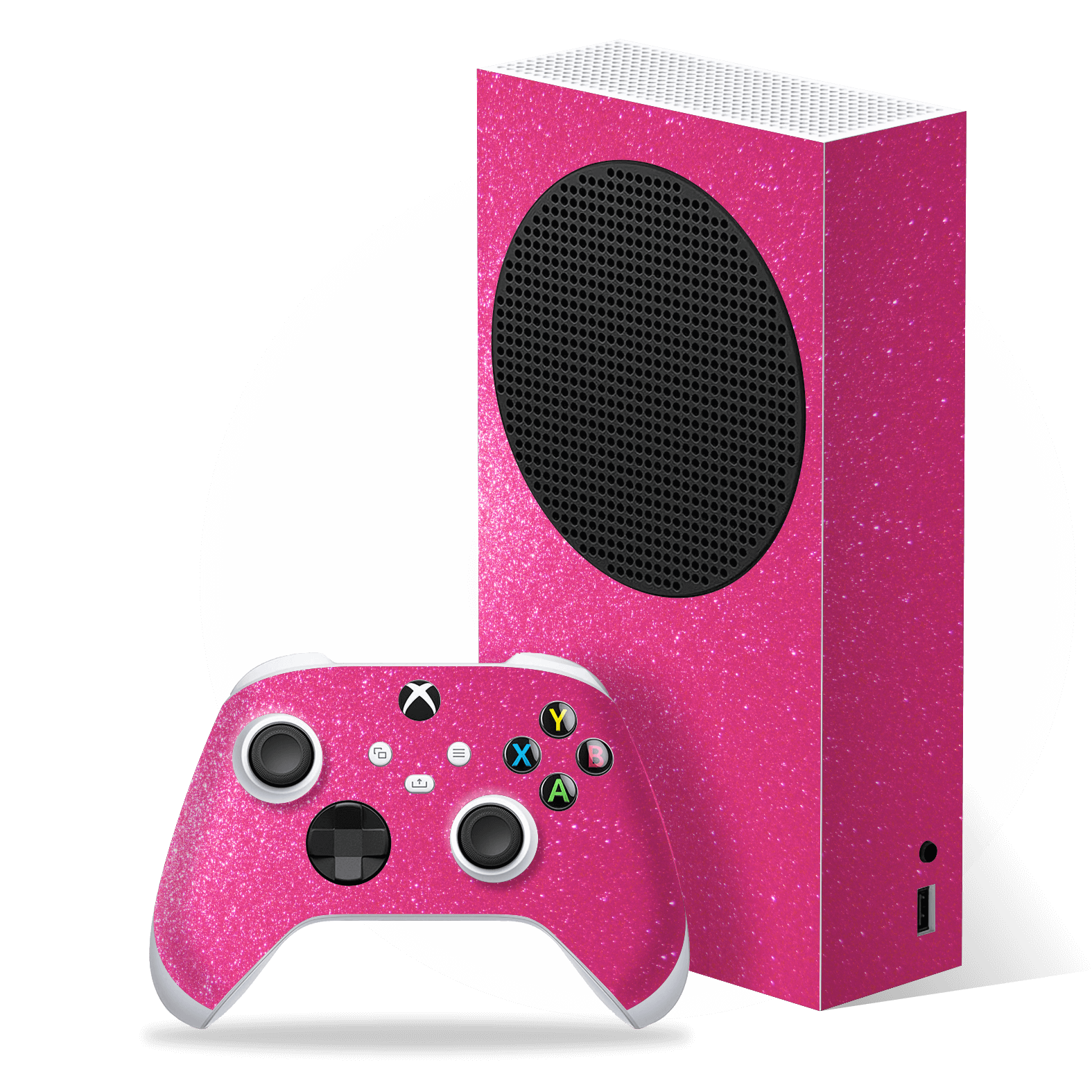XBOX Series S Diamond CANDY Shimmering, Sparkling, Glitter Skin, Wrap, Decal, Protector, Cover by EasySkinz | EasySkinz.com