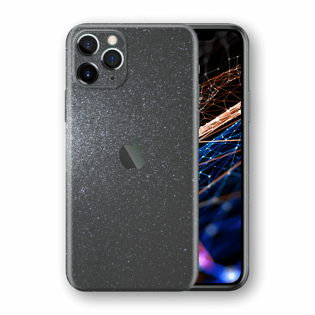 iPhone 11 PRO Diamond METEORITE Shimmering, Sparkling, Glitter Skin, Wrap, Decal, Protector, Cover by EasySkinz | EasySkinz.com  Edit alt text