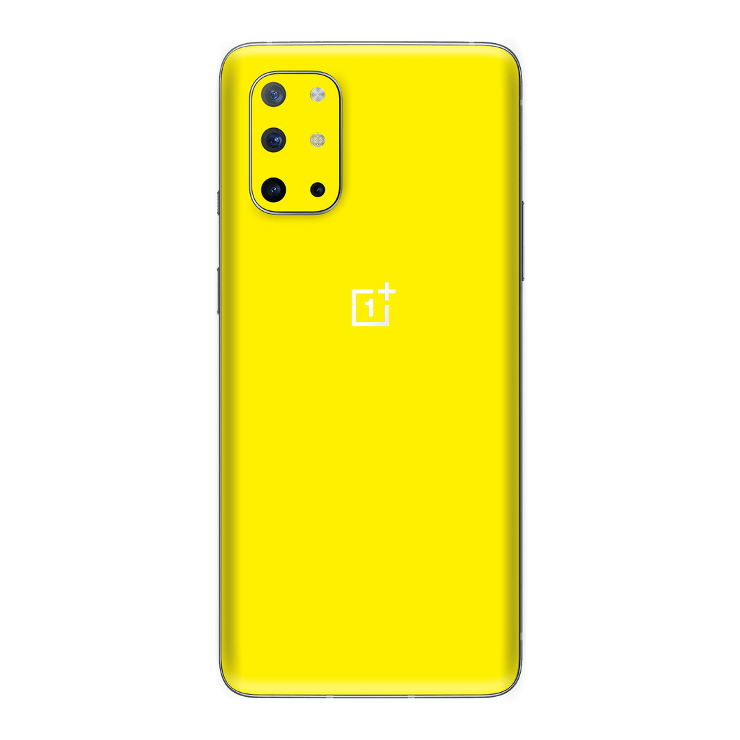 OnePlus 8T Gloss Glossy Lemon Yellow Skin Wrap Decal Protector Cover by EasySkinz | EasySkinz.com