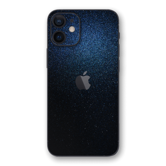 iPhone 12 GLOSSY MIDNIGHT BLUE Metallic Skin - Premium Protective Skin Wrap Sticker Decal Cover by QSKINZ | Qskinz.com