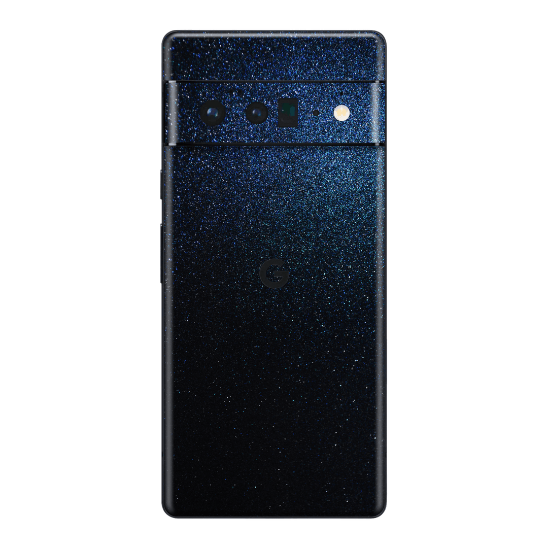 Google Pixel 6 Pro Midnight Blue Metallic Gloss Finish Skin Wrap Sticker Decal Cover Protector by EasySkinz | EasySkinz.com