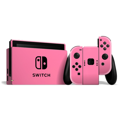 Nintendo SWITCH GLOSSY HOT PINK Skin