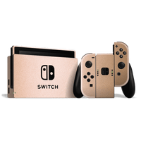 Nintendo SWITCH LUXURIA Rose Gold Metallic Skin