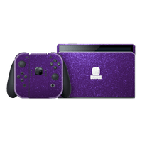 Nintendo Switch OLED DIAMOND PURPLE Skin